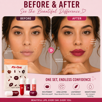 Imported Mini Capsule Lipstick Pack 18 PCS – Long Lasting, Moisturizing & Portable